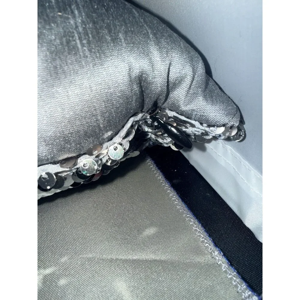 NEW Aviva Stanoff Design Mermaid Sequin Throw Pillow